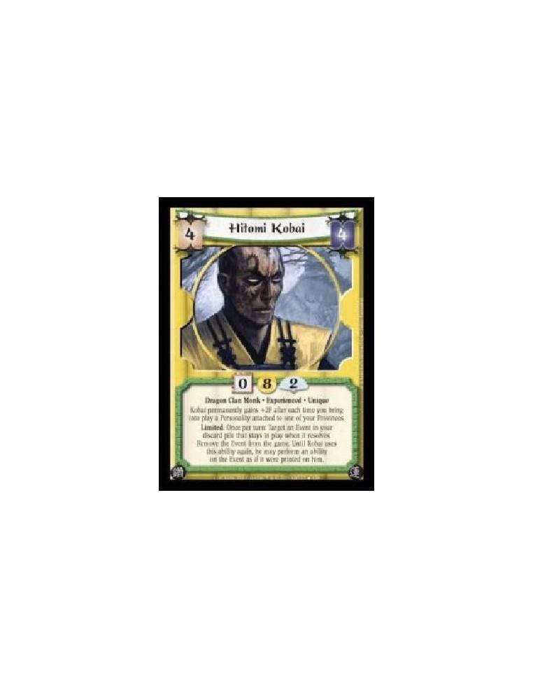 Hitomi Kobai Exp FOIL  - Dragon Clan Monk · Experienced · Unique. Kobai permanently gains +2F after each time you bring into pla