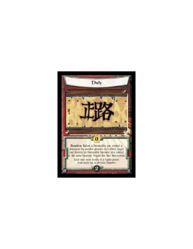 Kaimetsu-uo's Formation (Español)  - Flank Formation. Formed by 3 Samurai, each with an Item or Follower. When this card enters 