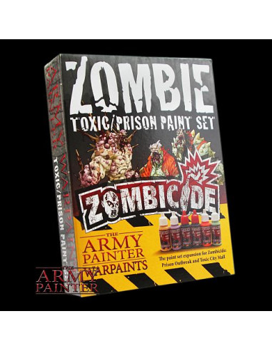 Zombicide. Zombie Toxic/Prison Paint Set
