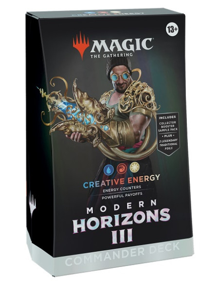 Deck Commander Modern Horizons 3. Creative Energy (English)