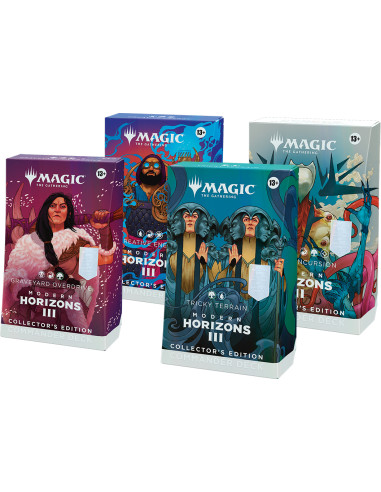 Horizontes de Modern 3: Set de 4 Mazos de Commander (Inglés) Collector's Edition