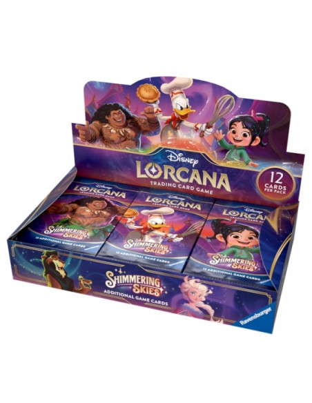 Shimmering Skies: Caja de Sobres (24) LORCANA (Inglés)  - 