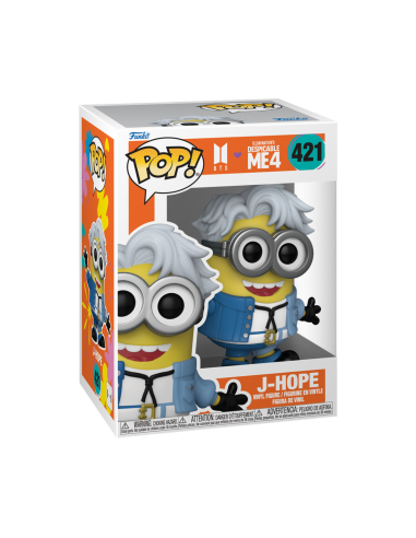 RESERVA Funko Pop Rocks Minion J-Hope. Minions x BTS