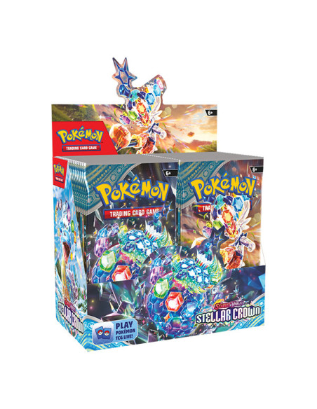 Scarlet & Violet 7 Stellar Crown: Booster Box (36) Spanish