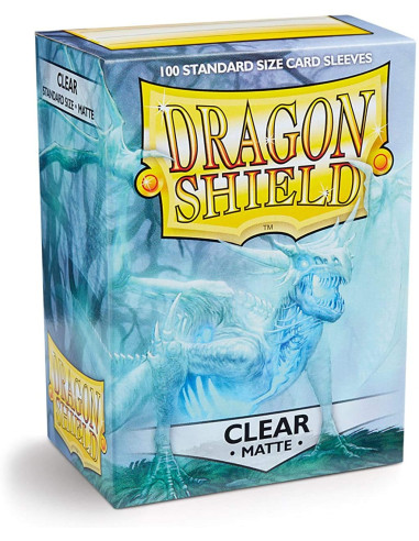 Dragon Shield Sleeves Standard size (63x88mm) - Clear Matte (100u)