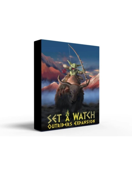 Set a Watch. Expansión Outriders  - Mazo de expansión de Set a watch compatible tanto con el mazo básico como con Swords of the 