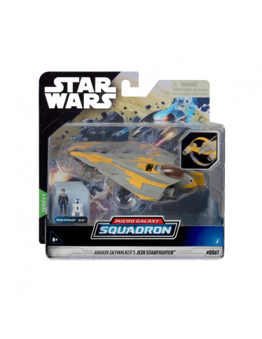 Micro Galaxy Squadron. Anakin Skywalker's Jedi Starfighter. Star Wars