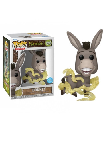 Funko Pop Burro ( Glitter ). Shrek