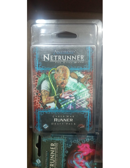 Android Netrunner LCG: Cyber War Runner Draft Pack (Inglés)