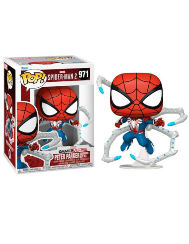 Funko Pop. Peter Parker Advanced Suit 2.0. Spiderman 2