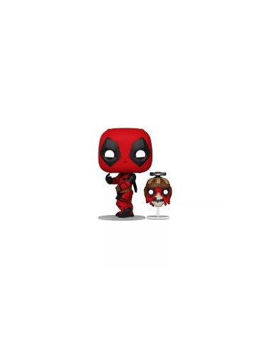 Funko Pop. Deadpool Whit Headpool. Deadpool Wolverine