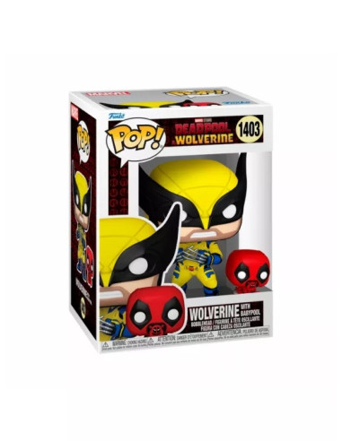 Funko Pop. Wolveriene Whit Babypool. Deadpool Wolverine