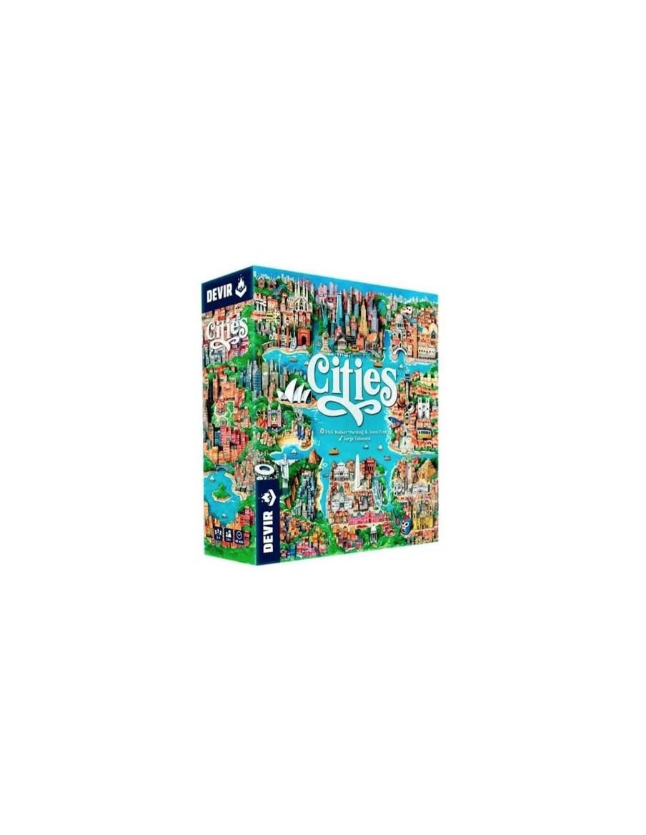 Cities. Board Game (Spanish)  - 