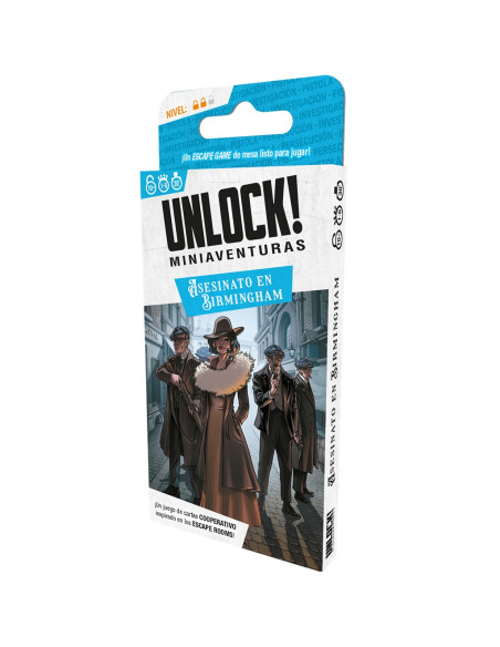 Unlock! Miniaventuras Asesinato en Birmingham