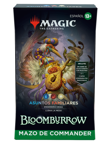 Bloomburrow: Family Matters. Commander Deck Spanish