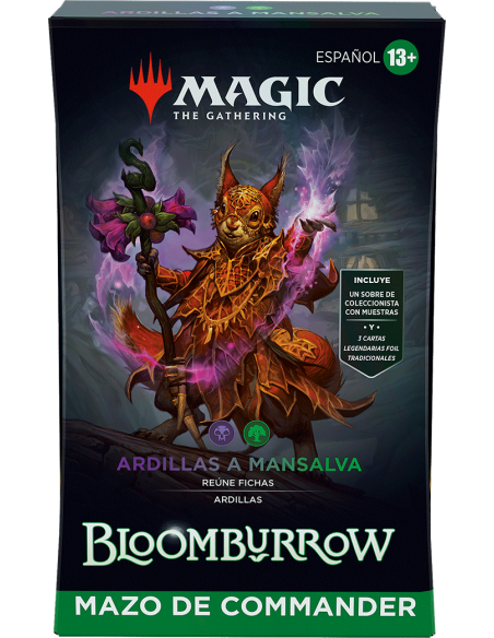 Bloomburrow: Ardillas a mansalva .Mazo de Commander (Español)