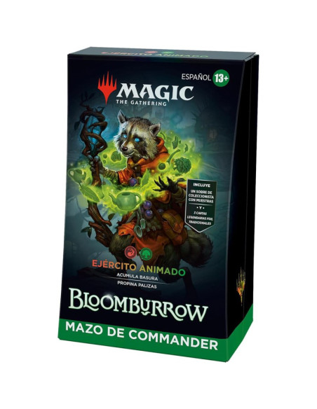 Bloomburrow: Ejercito Animado .Mazo de Commander (Español)