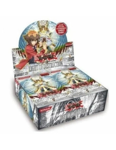 PREORDER Light of Destruction Unlimited Reprint: Booster Box (24) Spanish  - This item is a PREORDER. It will be shipped on the 