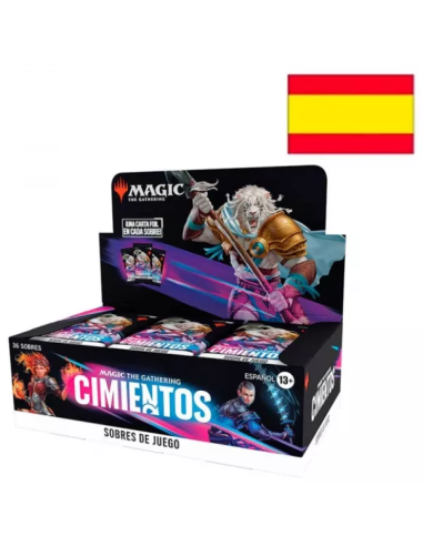 Cimientos: Caja de Sobres de Juego (36) Español