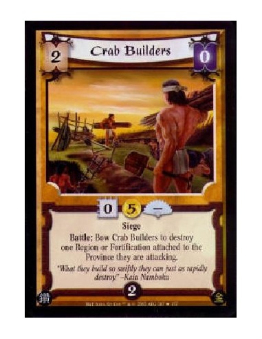 Crab Builders FOIL