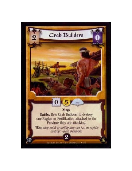 Crab Builders FOIL