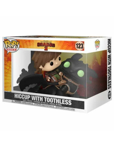 Funko Pop. Hiccup With Toothless. How To Train Your Dragon 2