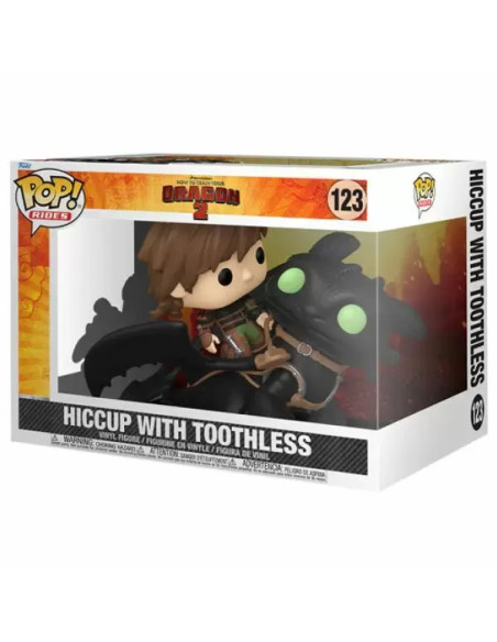 Funko Pop. Hiccup With Toothless. How To Train Your Dragon 2