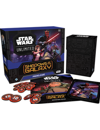 Star Wars Unlimited: Shadows of the galaxy. Pre-release kit English