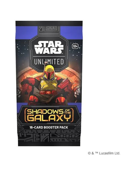 Star Wars Unlimited: Shadows of the galaxy. Booster pack English