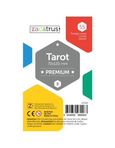 Fundas Zacatrus Tarot Premium (70x120mm) (55)