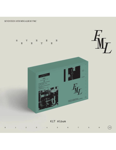 SEVENTEEN - FML (10th Mini Album) Kit Version  -  SEVENTEEN - FML (10th Mini Album) Kit Version  Contenido:  - Libro fotográfico