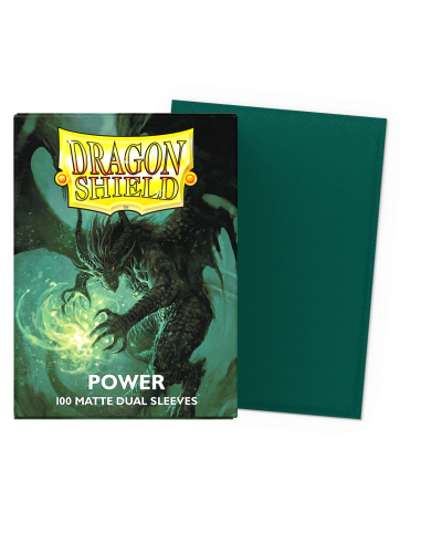 Fundas Dragon Shield Tamaño Standard (63x88mm) - Power Dual Mate (100)