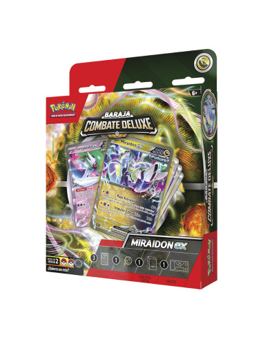 Baraja Combate Deluxe Miraidon ex (Inglés)