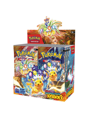 PREORDER Scarlet & Violet 8 Surging Sparks: Booster Box (36) Spanish