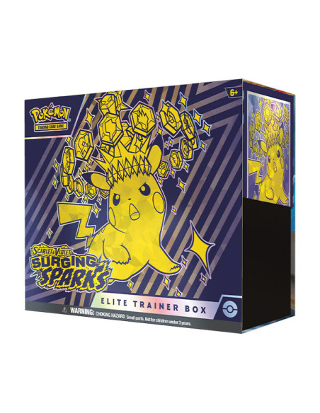 PREORDER Scarlet & Violet 8 Surging Sparks: Elite Trainer Box (Spanish)