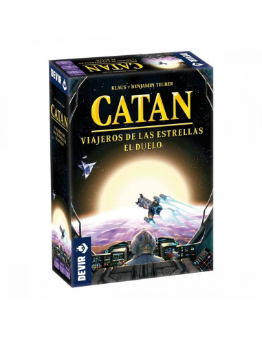 CATAN Viajeros de las Estrellas: El Duelo. Aventura espacial para dos jugadores.