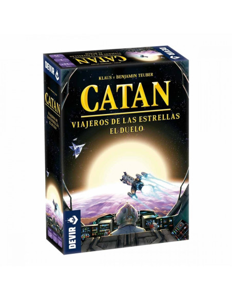 CATAN Viajeros de las Estrellas: El Duelo. Aventura espacial para dos jugadores.