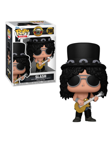 Funko Pop Slash Guns 'N' Roses sin camiseta. Pop Rocks