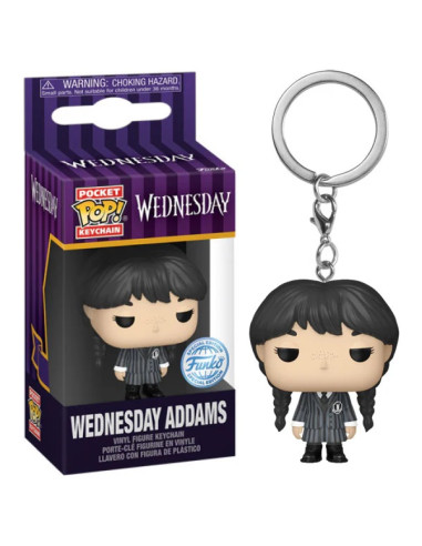 Keychain Funko Pop Wednesday Addams. Wednesday