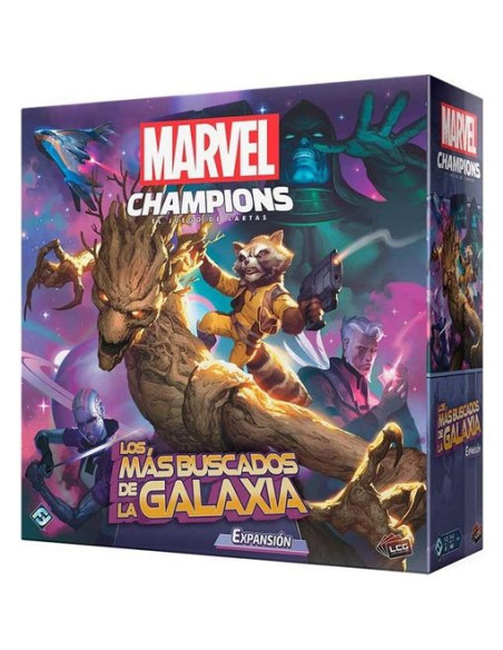 Marvel Champions. LCG: The Most Wanted of the Galaxy (Spanish)