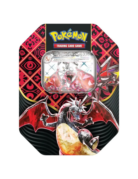 Scarlet & Violet 4.5 Paldean Fates: Charizard Ex Tin (Spanish)