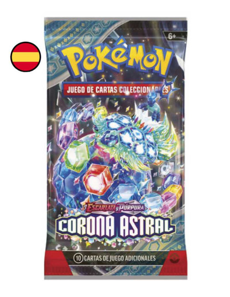 Scarlet & Violet 7 Stellar Crown: Booster Pack (10 cards) Spanish