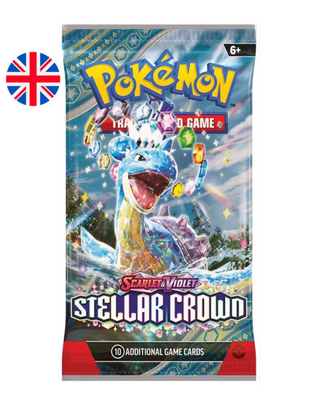 Scarlet & Violet 7 Stellar Crown: Booster Pack (10 cards) English