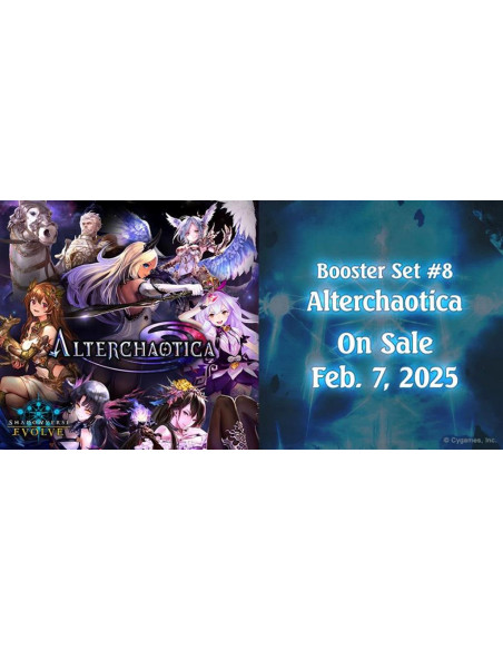 PREORDER Shadowverse Evolve - Alterchaotica BP08: Booster Box (12)