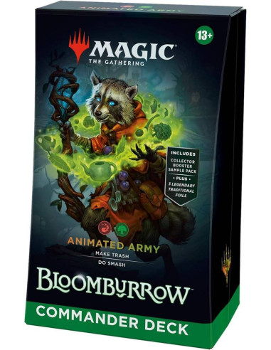 Bloomburrow: Ejercito Animado .Mazo de Commander (Inglés)