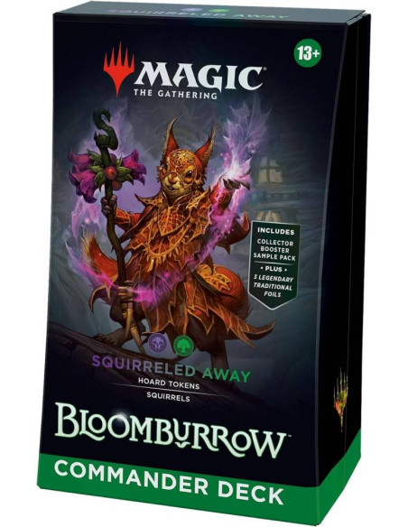 Bloomburrow: Ardillas a mansalva .Mazo de Commander (Inglés)