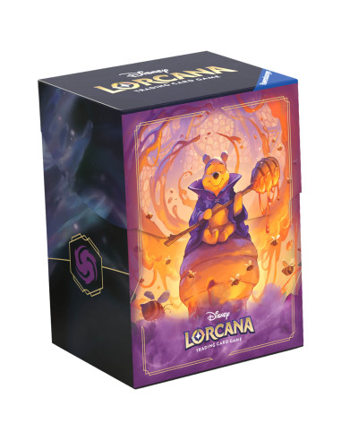 Azurite Sea: Winnie the Pooh – Hunny Wizard Deck Box. Lorcana