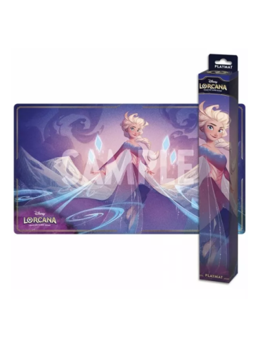 Azurite Sea: Elsa – the Fifth Spirit Playmat. Lorcana