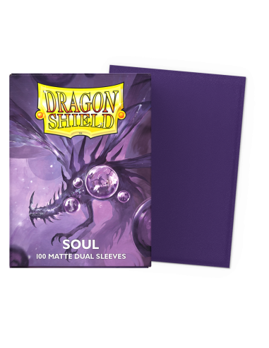 Fundas Dragon Shield Tamaño Standard (63x88mm) - Soul Dual Mate (100)