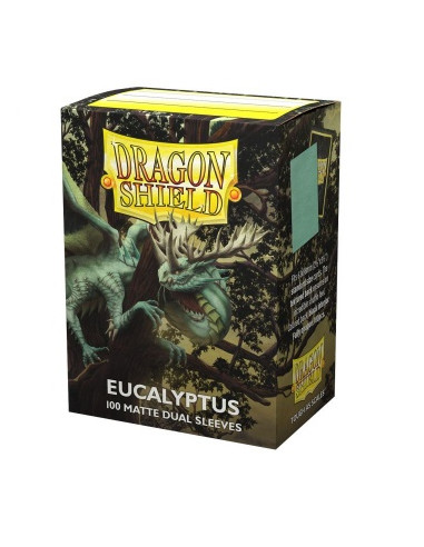 Fundas Dragon Shield Tamaño Standard (63x88mm) - Eucalyptus Dual Mate (100)